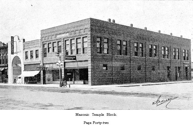 Masonic Temple Block