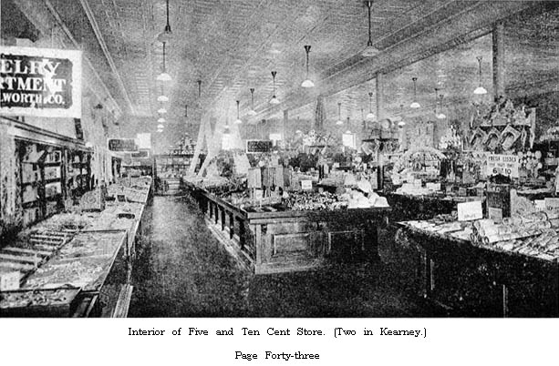 Interior of Woolworths