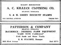 A.C. Killian Clothing and Patterson and Co.