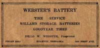 Webster Battery