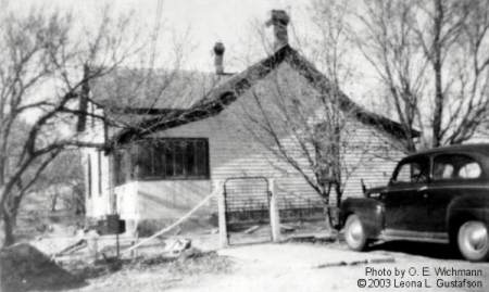 Bloch Family Home, Gosper County, Nebraska ca. 1945