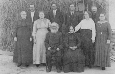 Ziebell Family, Gosper County, Nebraska (ca. 1917)
