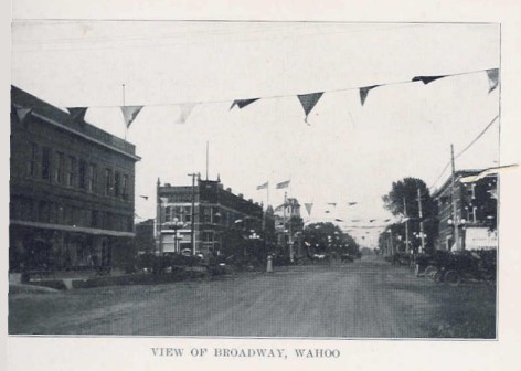 View of Broadway, Wahoo