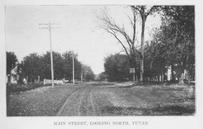 Main Street, Looking North, Yutan