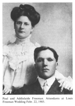 Paul and Addielaide Freeman