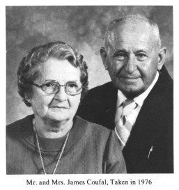 Mr. and Mrs. James Coufal