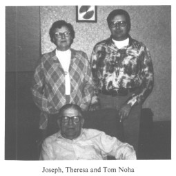 Joseph, Theresa and Tom Noha