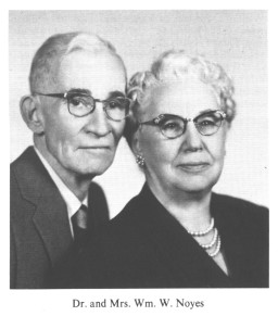 Dr. and Mrs. Wm. W. Noyes