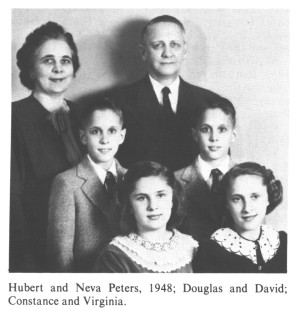 Hubert and Neva Peters Family