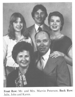 Marvin Peterson Family