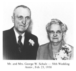 Mr. and Mrs. George W. Schulz