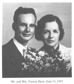 Mr. and Mrs. Vernon Dean