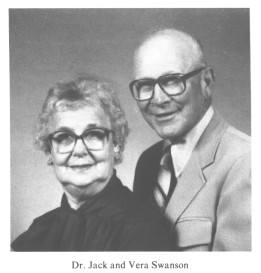 Dr. Jack and Vera Swanson