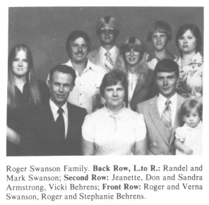 Roger Swanson family