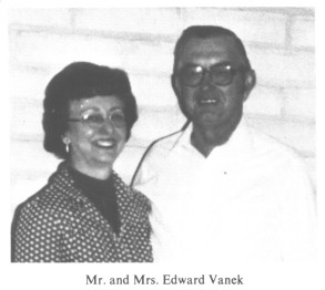 Mr. and Mrs. Edward Vanek