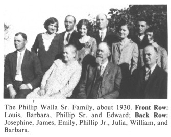 Phillip Walla Sr. Family