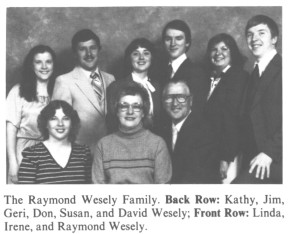 Raymond Wesely Family