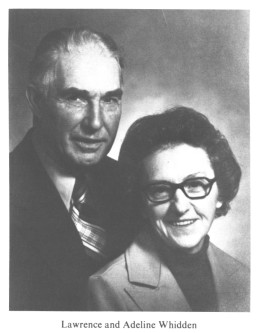 Lawrence and Adeline Whidden