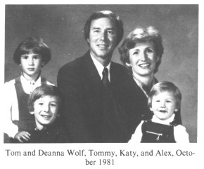 Tom and Deanna Wolf Family