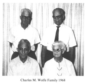 Charles M. Wolfe Family 1968
