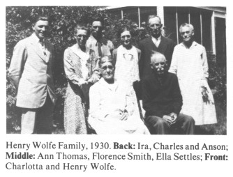 Henry Wolfe Family