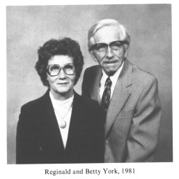 Reginald and Betty York, 1981