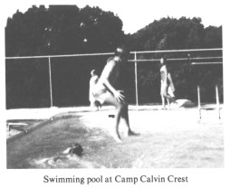 Swimming Pool at Camp Calvin Crest