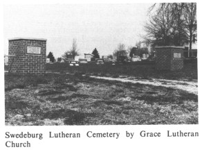 Swedeburg Lutheran Cemetery by Grace Lutheran Church