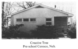 Creative Tree Pre-school Ceresco, Neb.