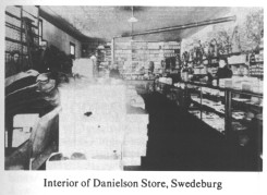 Interior of Danielson Store, Swedeburg