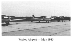 Wahoo Airport -- May 1983