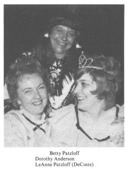 Betty Patzloff, Dorothy Anderson, LeAnne Patzloff (DeCoste)