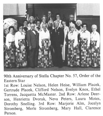 90th Anniversary of Stella Chapter No. 57