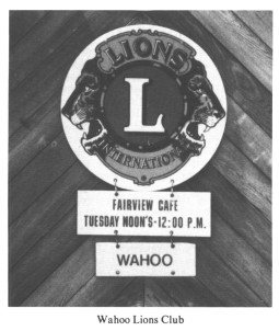 Wahoo Lion's Club