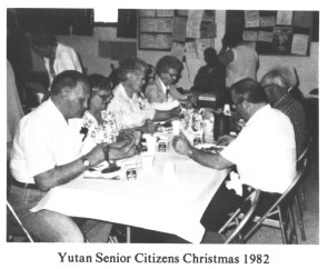 Yutan Senior Citizens Christmas 1982