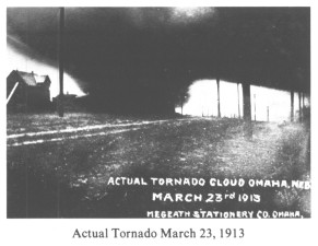 Actual Tornado March 23, 1913