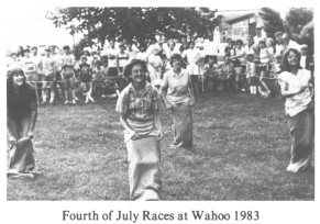 Fourth of July Races at Wahoo 1983