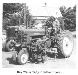 Ray Walla ready to cultivate corn
