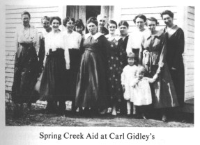 Spring Creek Aid at Carl Gidley's