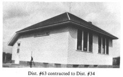 Dist. #63 contracted to Dist. #34