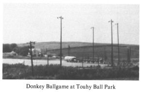 Donkey Ballgame at Touhy Ball Park