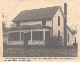 Yates farm house