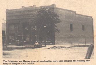 Dahlstrom and Hanson store