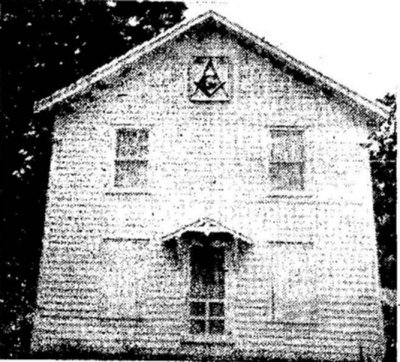 Masonic Lodge Hall, Dinwiddie Courthouse (built 1874–1880)