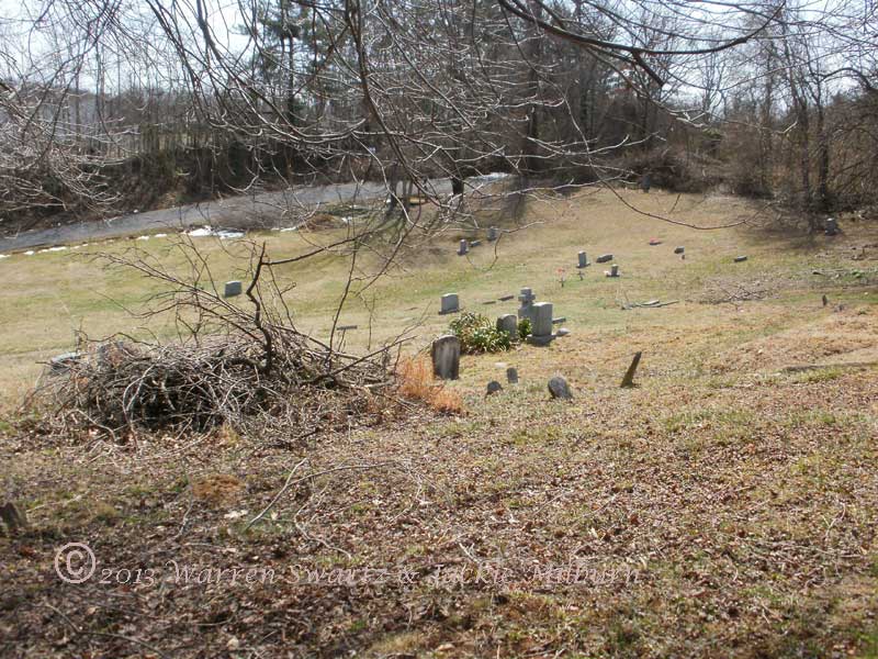 Odd Fellow Cemetery top looking down