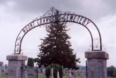Mt. Crawford Cemetery Gate