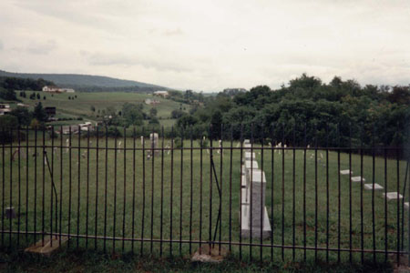 Boehm Cemetery as it appeared in August of 1994.