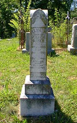 Alva W. Baker; 20 Oct 1898 - 1 Jan 1918; age 19 years 2 months 12 days; son of J.B. & G.O. Baker; Concord United Church of Christ Cemetery, Timberville, VA