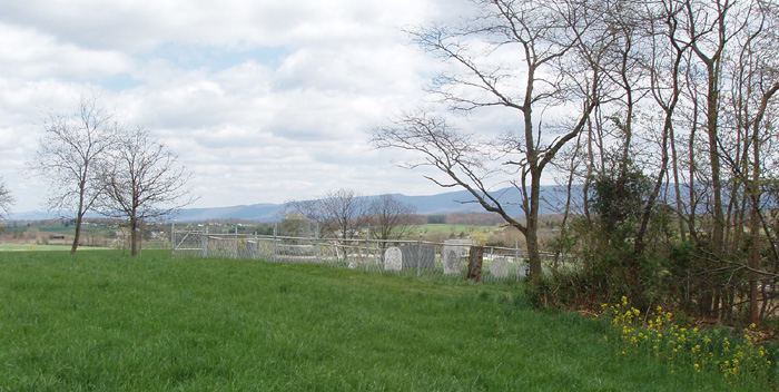 Bauserman Cemetery near Edinburg