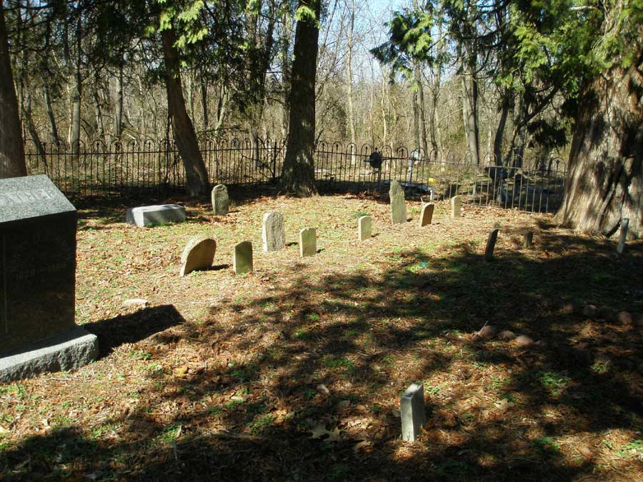 Bowman Cemetery on Stagecoach Lane